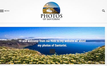 Photos of Santorini by Rick McEvoy