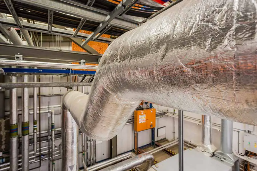 Mechanical plant  at the national Oceanography Centre in Southam