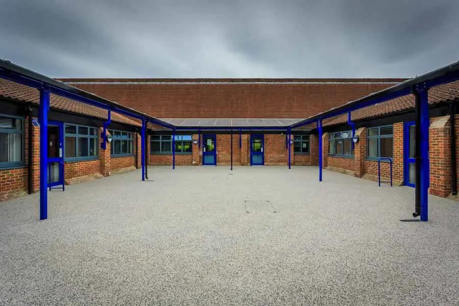 New open space at Mountbatten School in Hampshire by Rick McEvoy
