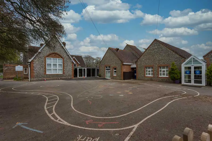 Photo of the refurbished Priory School in Tadley Hampshire