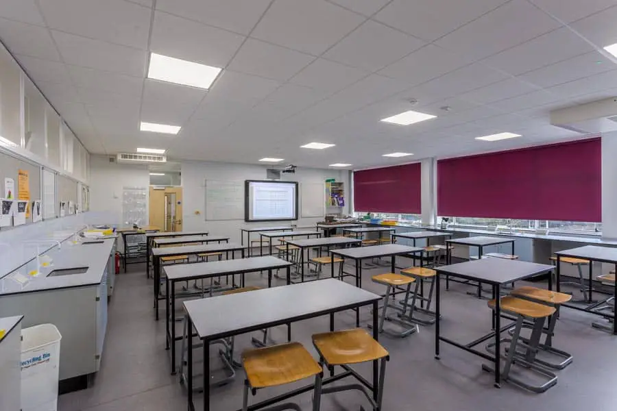 New science teaching space at Arnewood School in Hampshire