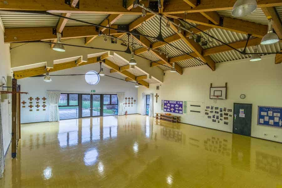School hall extension at St Anthony's School