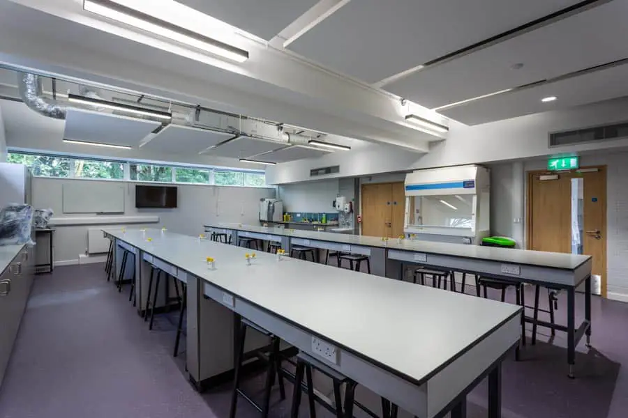 New labs at the University of Winchester Medecroft Building