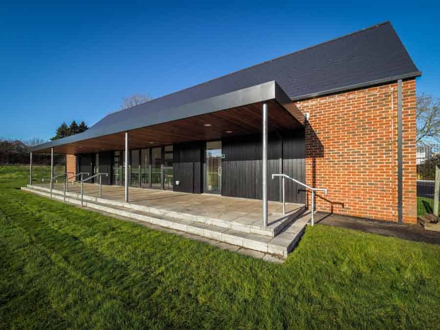 The new Hardmoor Sports Pavilion