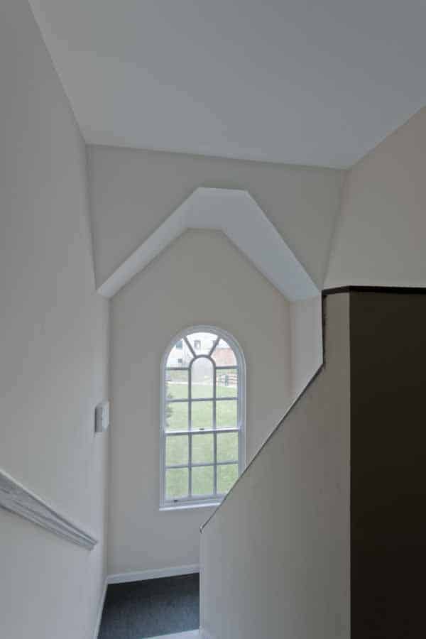 Dulux Trade Pyroshield in a staircase in Dorset