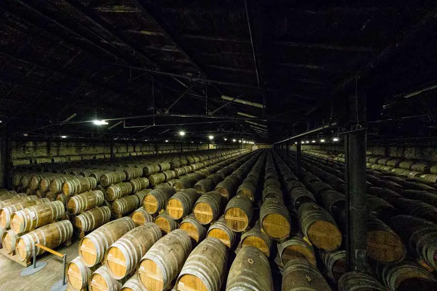 The barrels at Remy Martin, Cognac, France