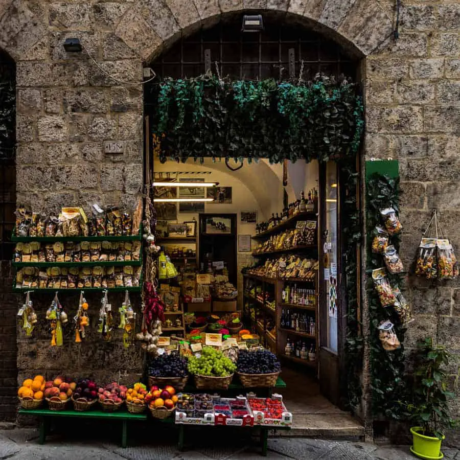 Tuscany street scene by Rick McEvoy Photography