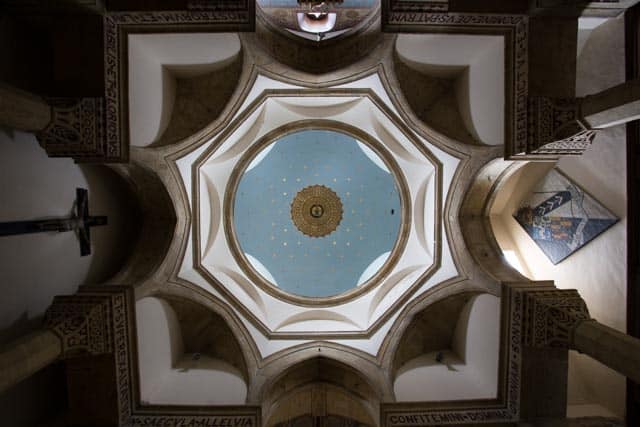 The photo of the new dome at Chideock Catholic Church