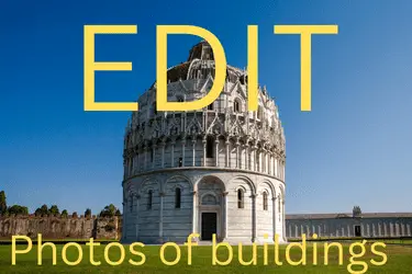 Edit photos of buildings